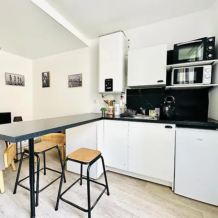 Daire Studio Charme En Plein Centre-ville Wifi Et Parking Le Mans