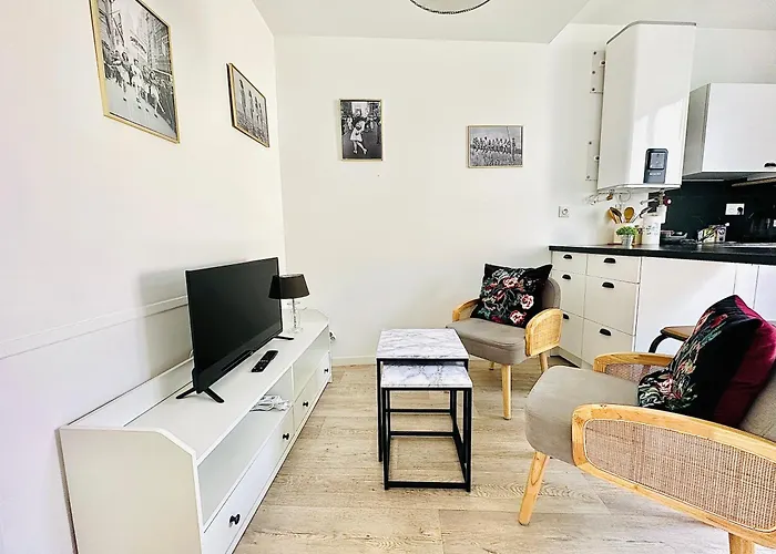 Daire Studio Charme En Plein Centre-ville Wifi Et Parking *